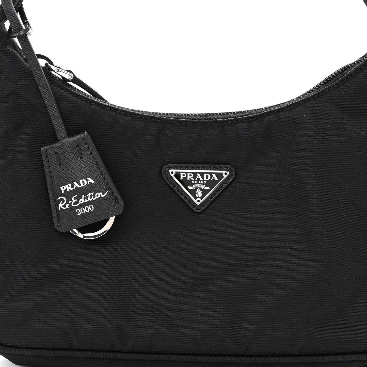 Tessuto Nylon Mini Re-Edition 2000 Bag Black