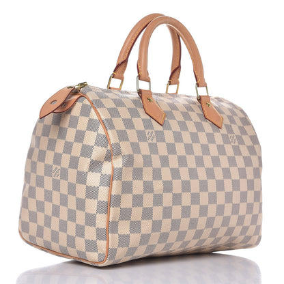 Louis Vuitton Damier Azur Speedy 30 3 of 10