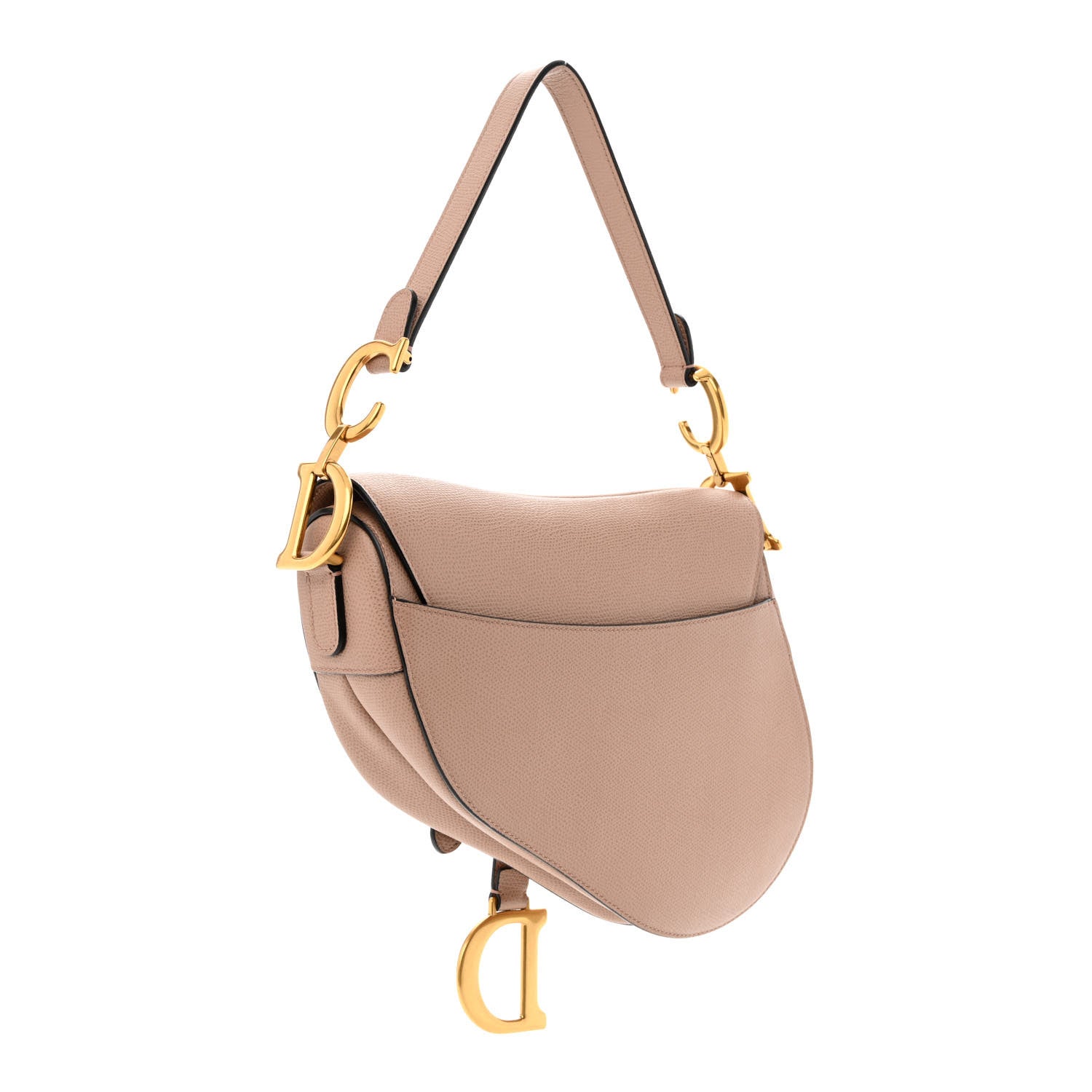 Christian Dior Grained Calfskin Saddle Bag Fard 3 of 12