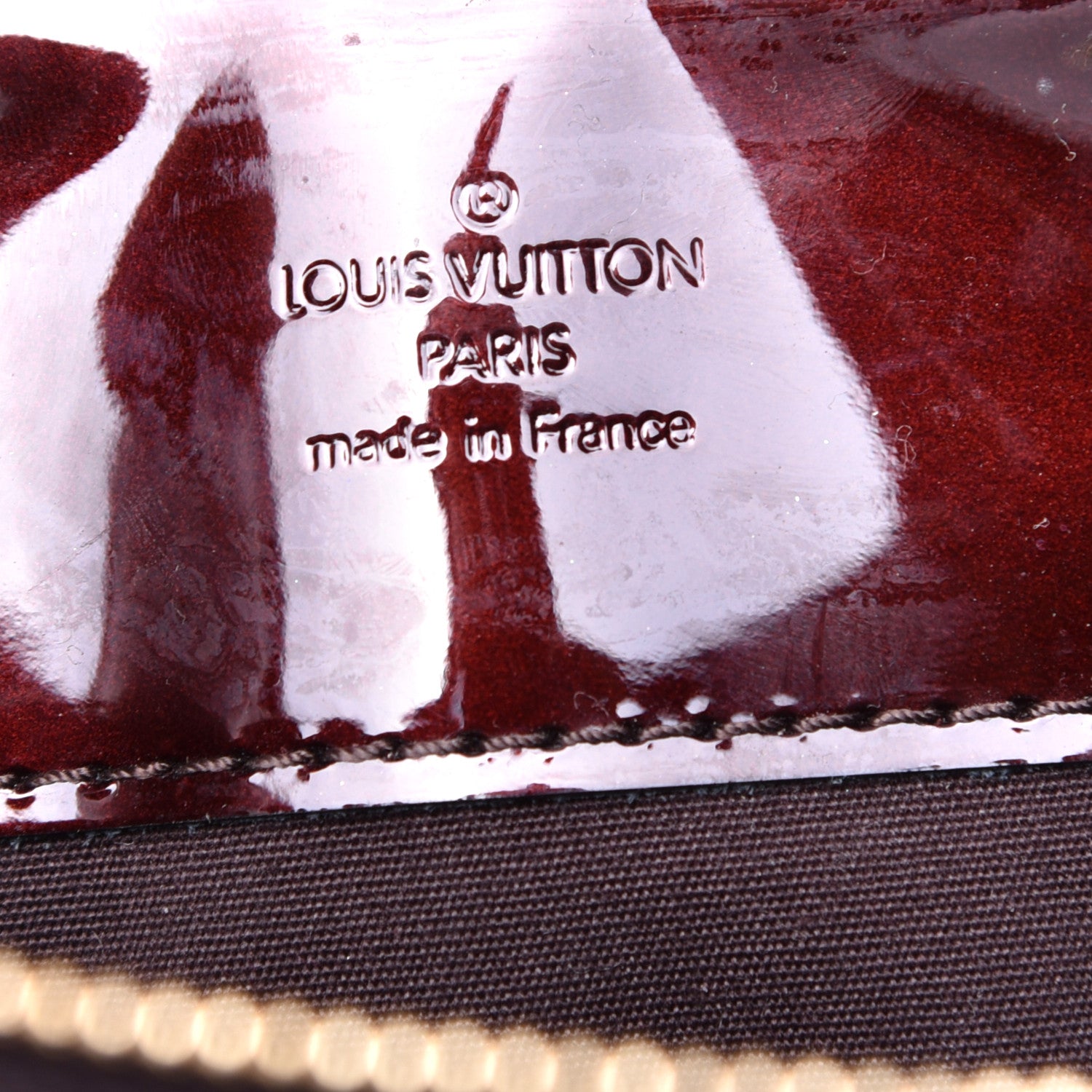 Louis Vuitton Vernis Melrose Avenue Amarante 6 of 10
