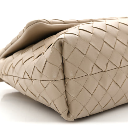 Bottega Veneta Calfskin Intrecciato Giorno Ecru 9 of 10