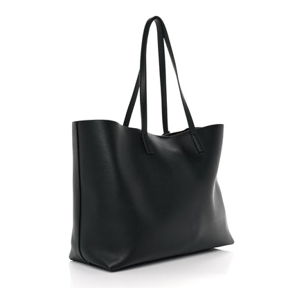 Saint Laurent Calfskin Large Shopping Tote Black 4 of 9