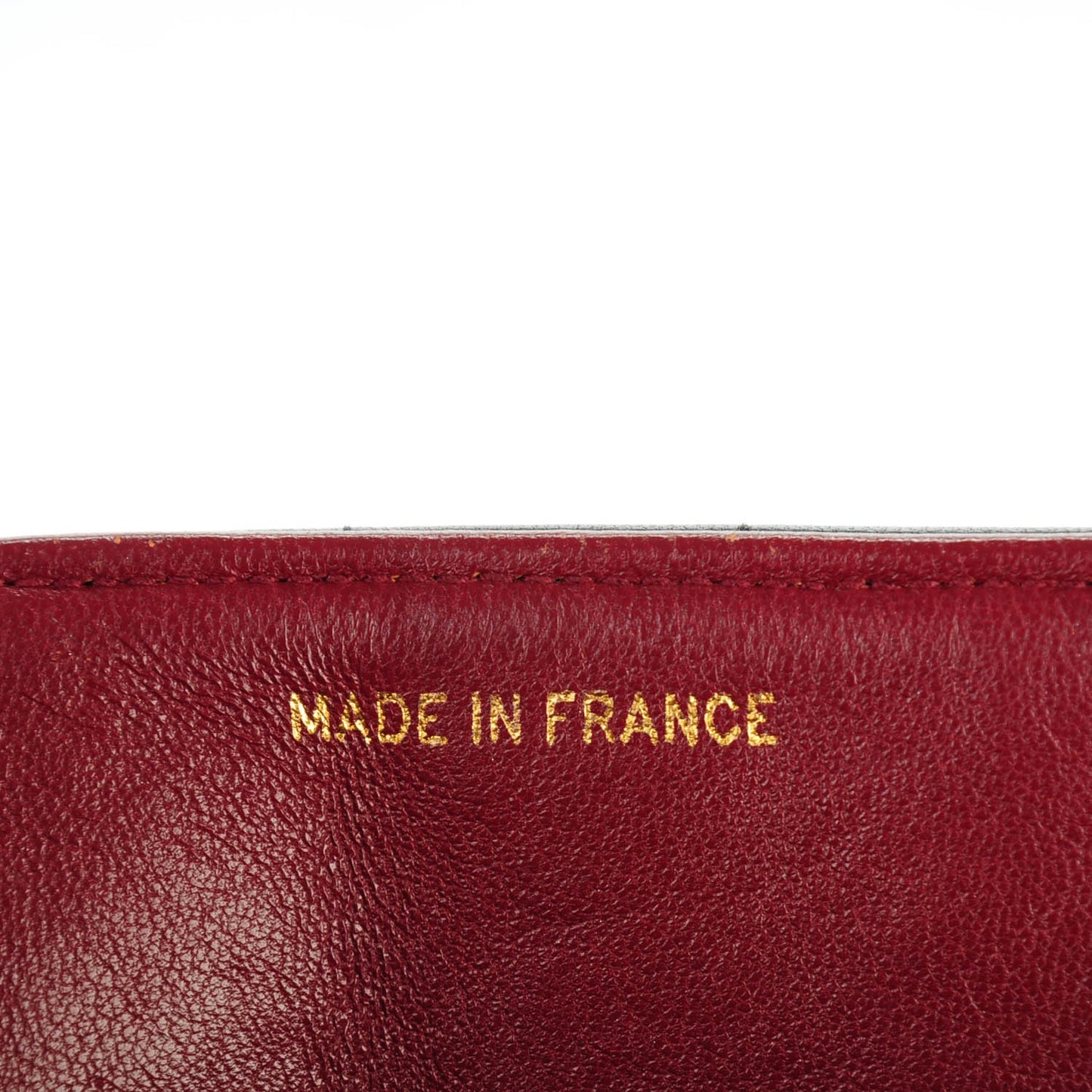 Lambskin Vertical Quilted Medium Single Flap Black