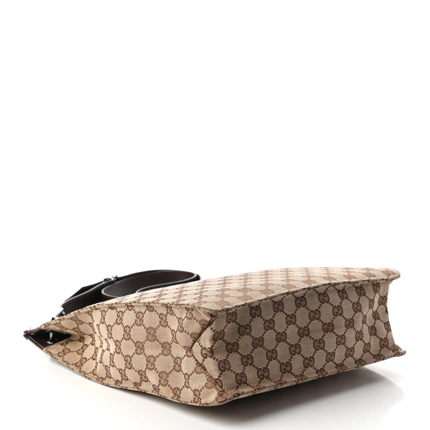 Gucci Monogram Eclipse Messenger Dark Brown 4 of 10