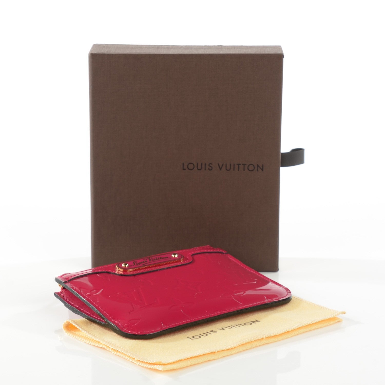 Louis Vuitton Vernis Key Pouch Rose Indien 4 of 7