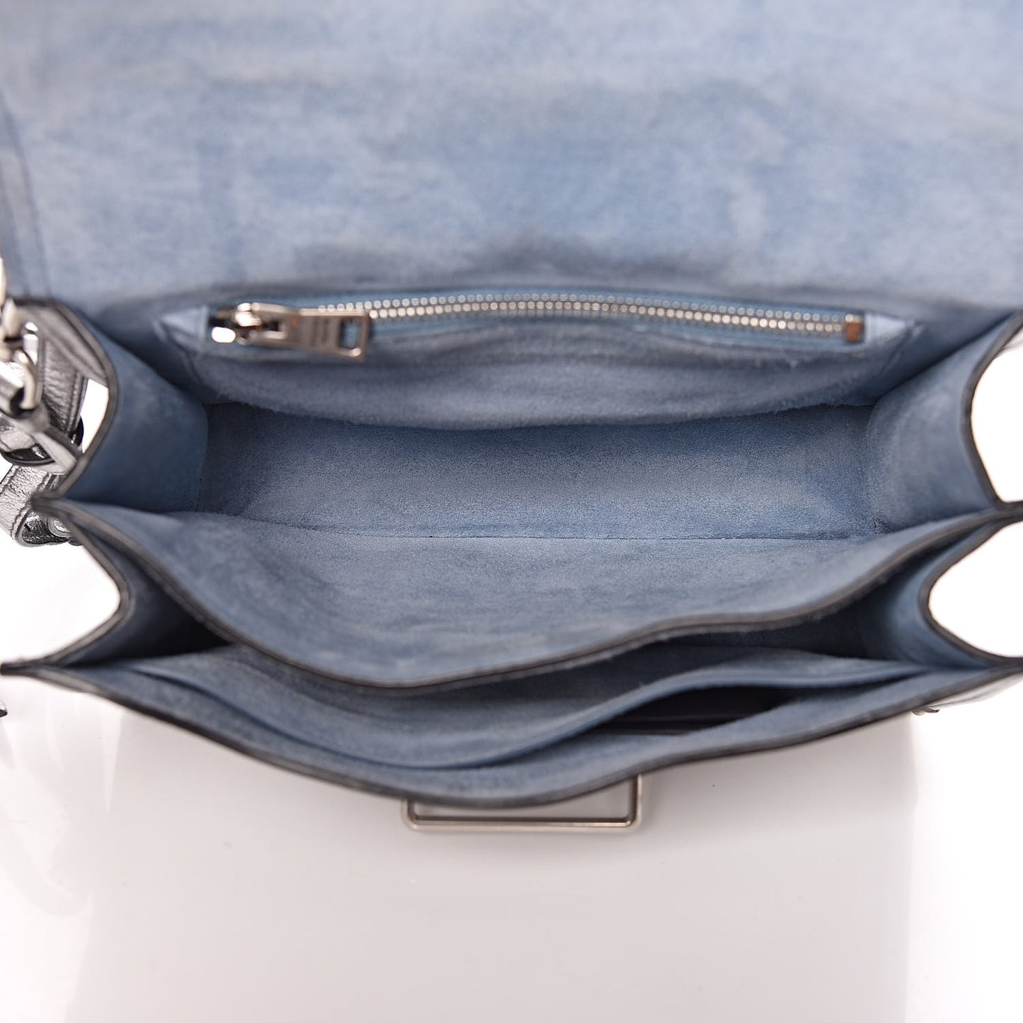 Glace Calf Soft Cahier Bag Cromo Astrale