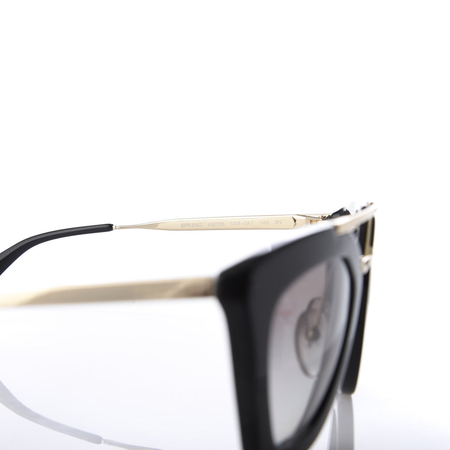 Acetate Cinema Sunglasses SPR 09Q Black