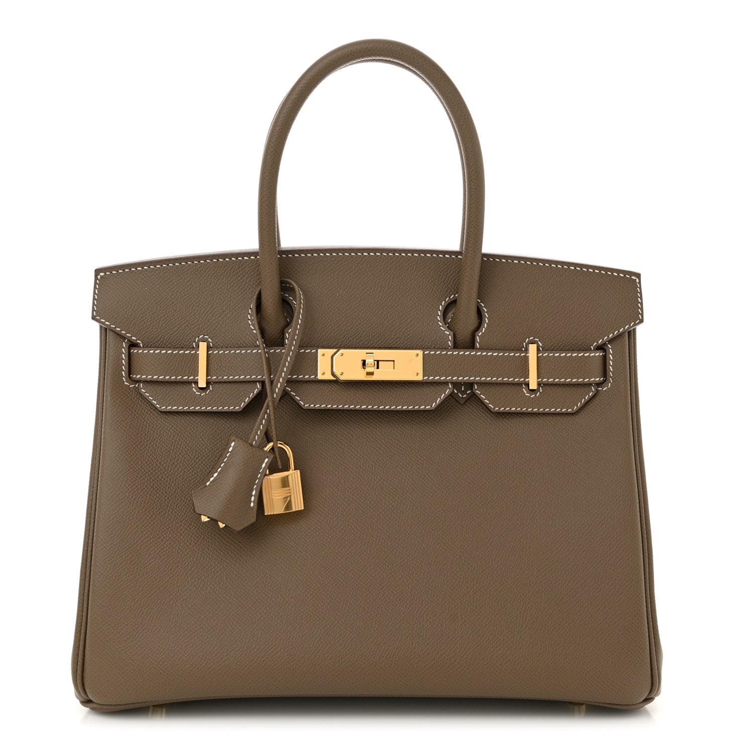 Hermes Epsom BIRKIN 30 Etoupe 1 of 11