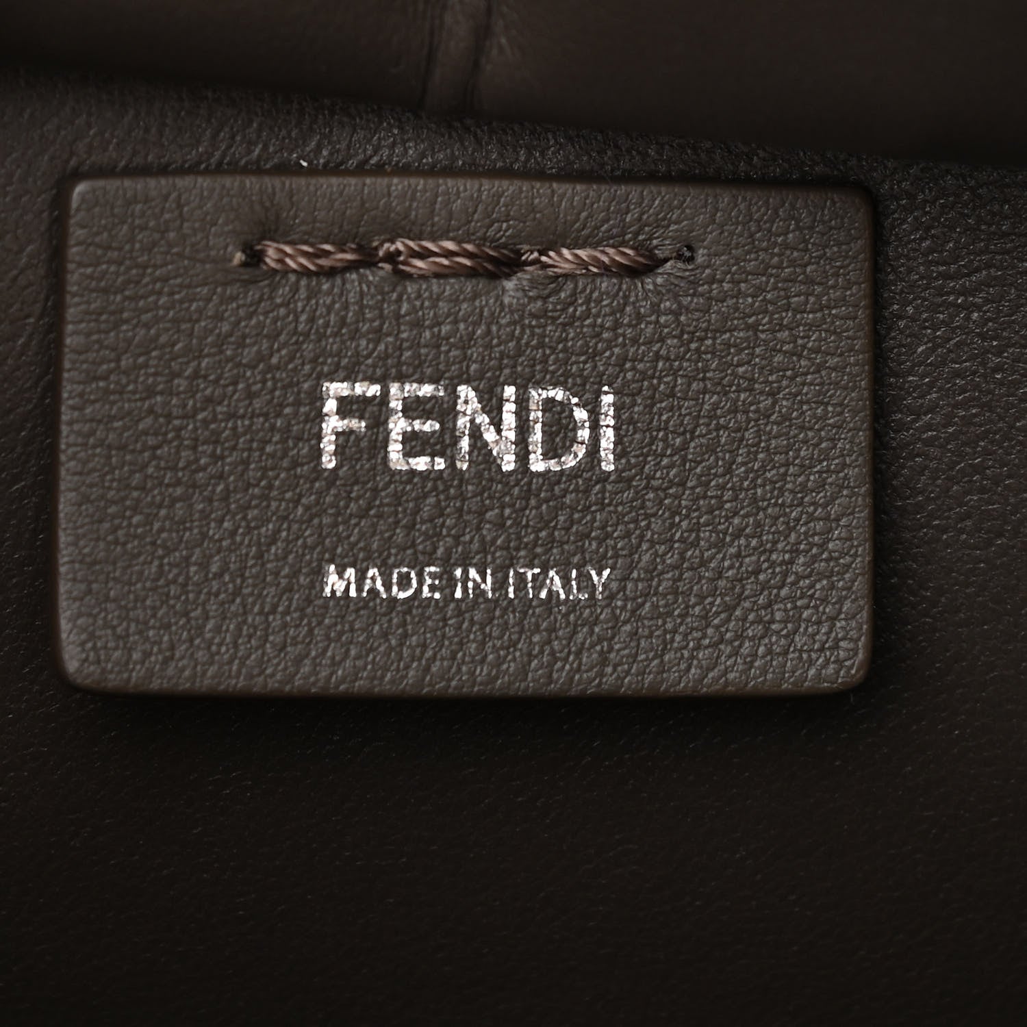 Fendi Vitello Dolce Mini 3jours Tote Carbone 6 of 10