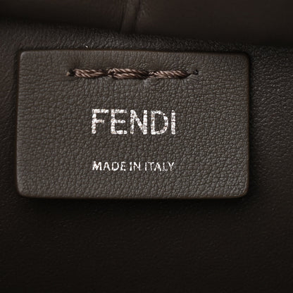 Fendi Vitello Dolce Mini 3jours Tote Carbone 6 of 10