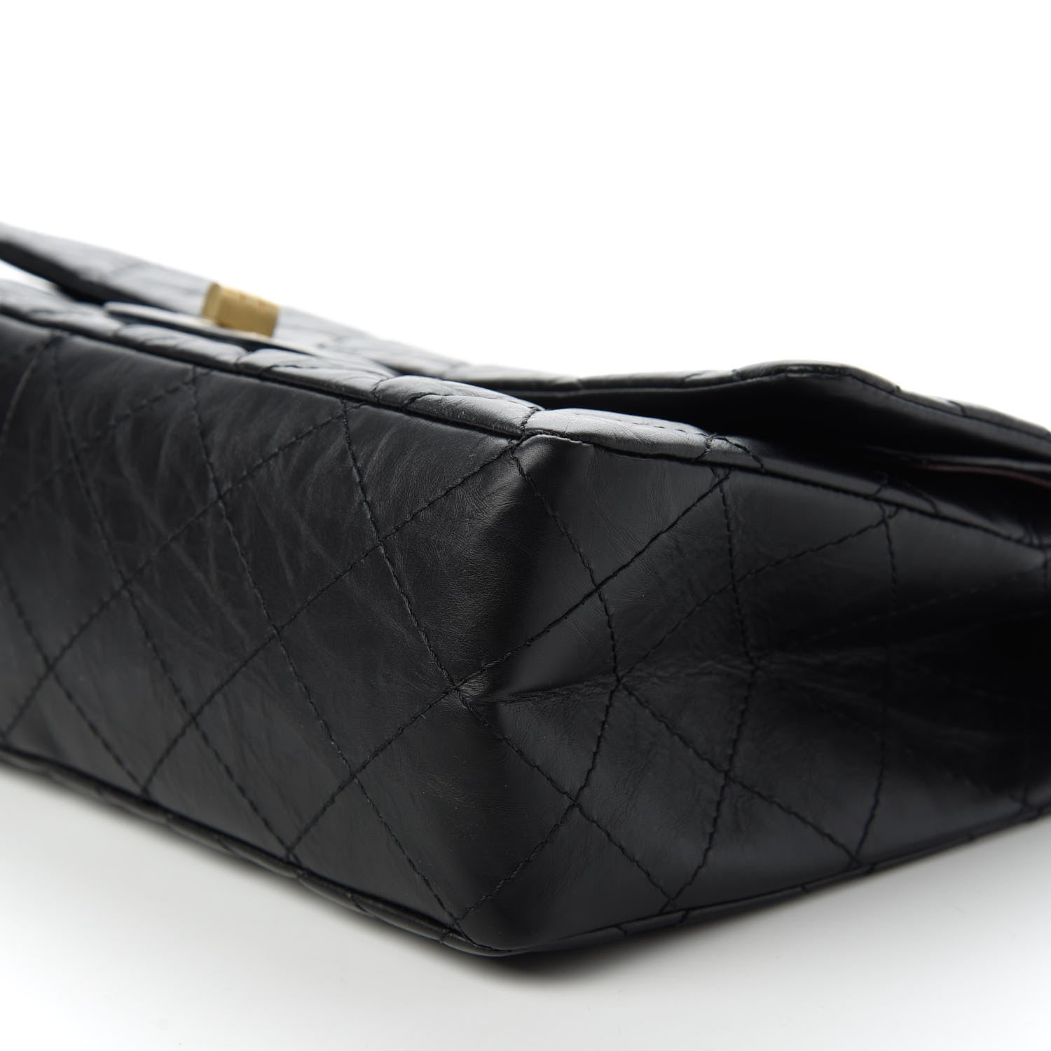 Chanel Aged Calfskin Quilted 2.55 Reissue 227 Flap Black 7 of 11