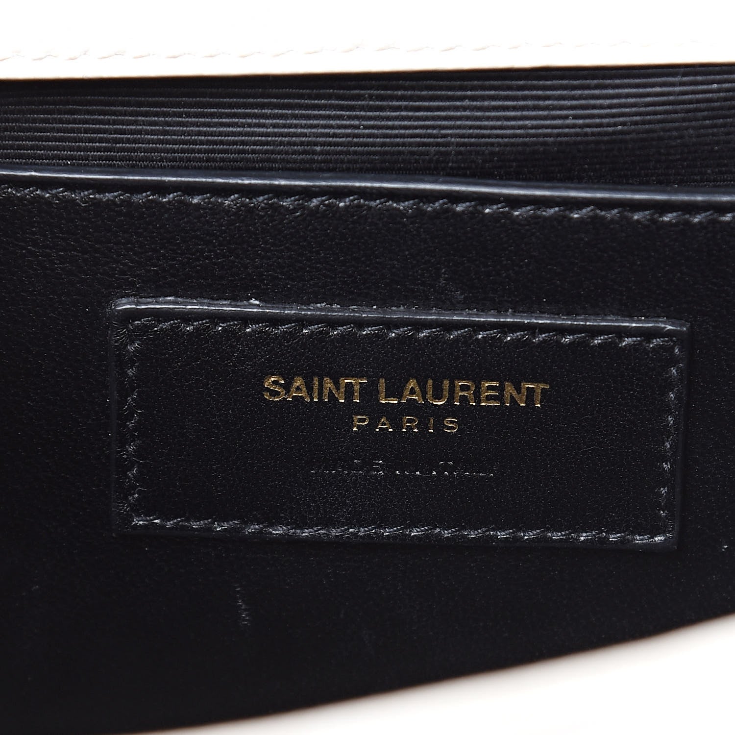 Saint Laurent Grain De Poudre Medium Classic Monogram Kate Satchel Porcellana 6 of 12