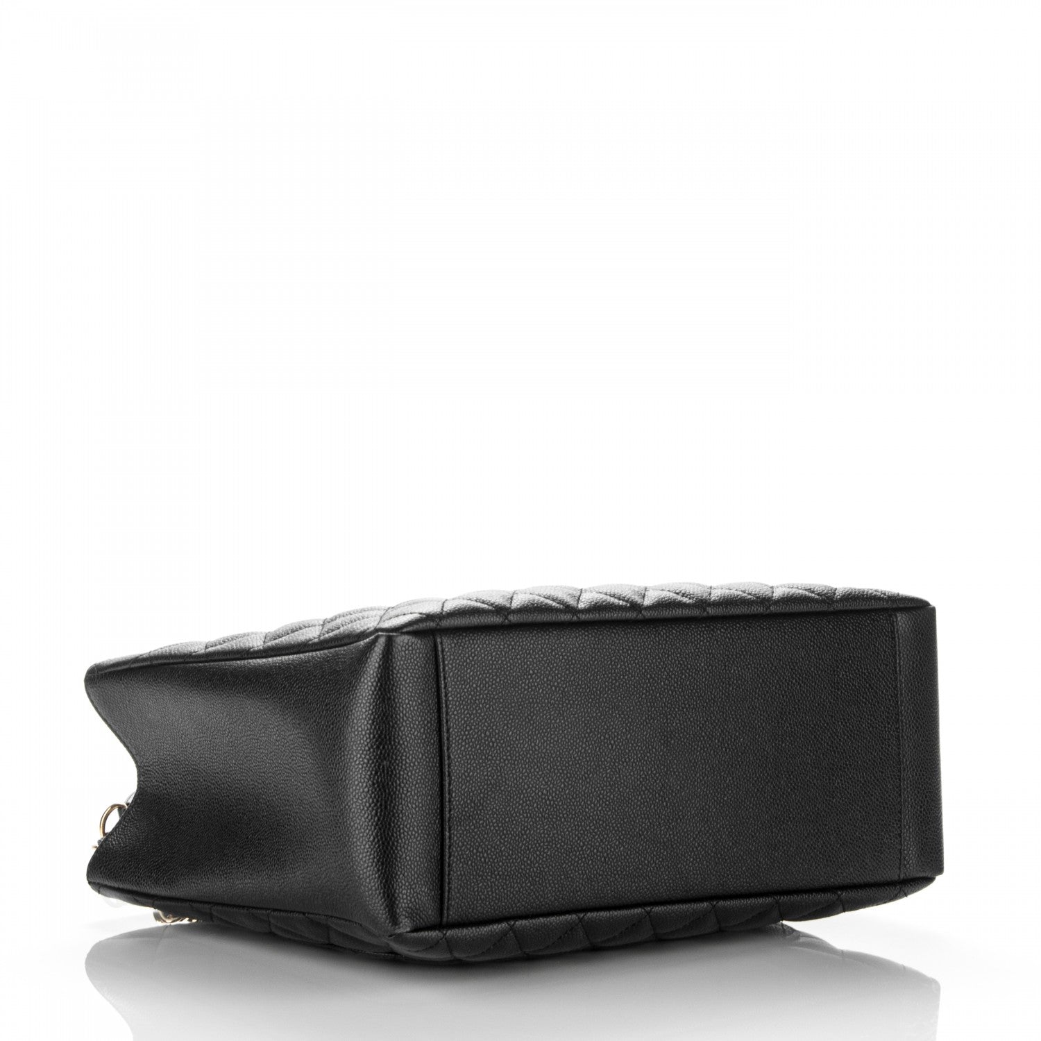 Chanel Caviar Quilted Grand Shopping Tote GST Black 4 of 7
