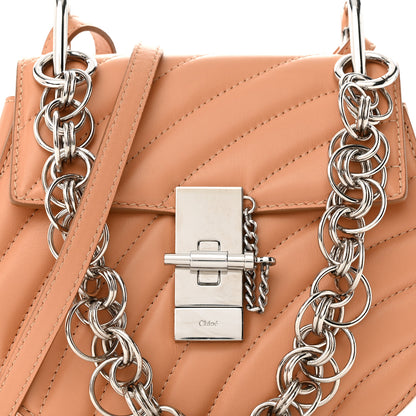 Chloe Calfskin Quilted Mini Drew Bijou Shoulder Bag Blushy Pink 7 of 9