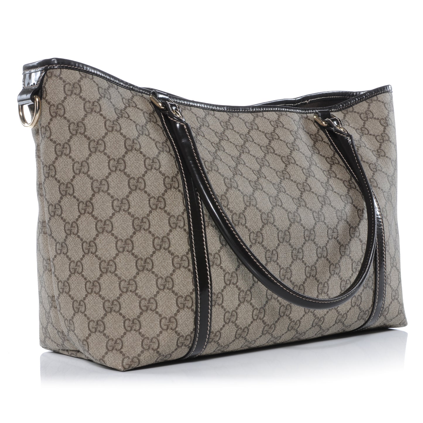 GG Plus Monogram Medium Joy Tote Brown