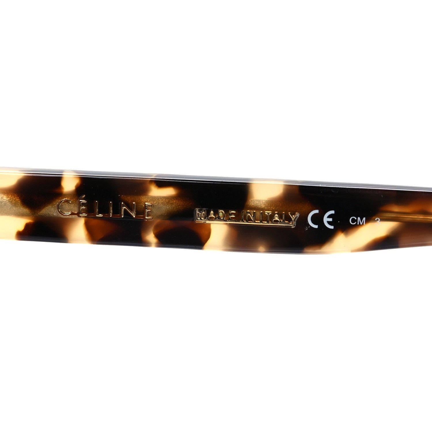 Celine Acetate Bevel Cat Sunglasses CL 41801/S Tortoise 5 of 6