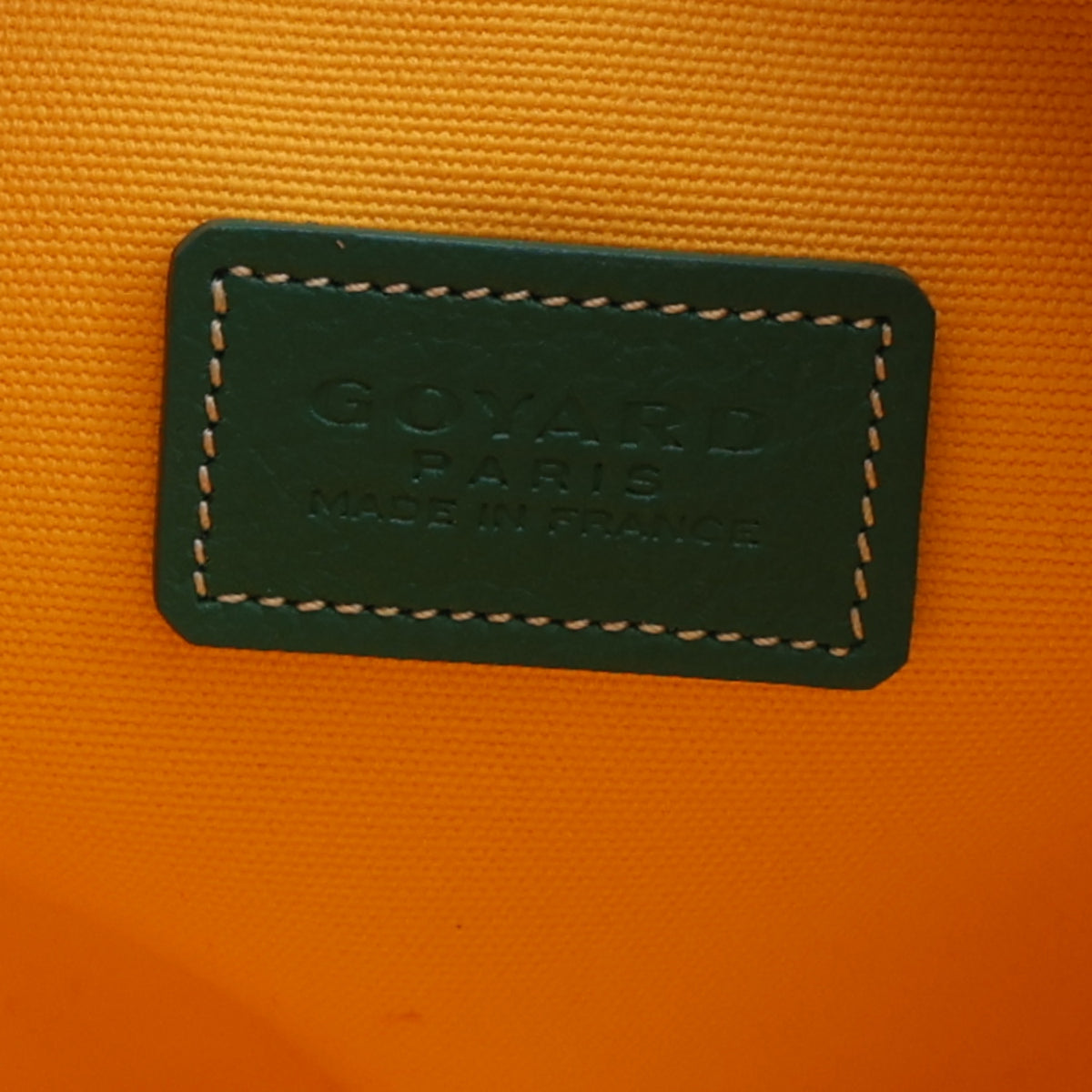 Goyardine Vendome Toiletry Pouch Green