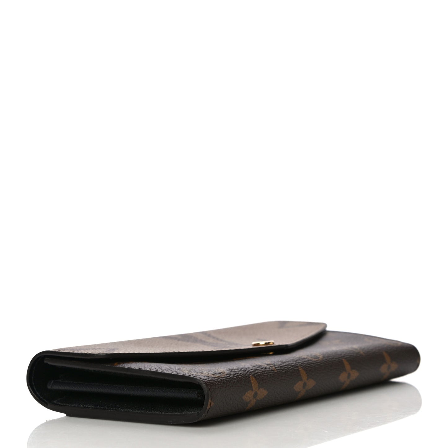Reverse Monogram Giant Sarah Wallet