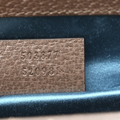 Gucci GG Supreme Monogram Web Small Ophidia Chain Shoulder Bag Brown 8 of 16