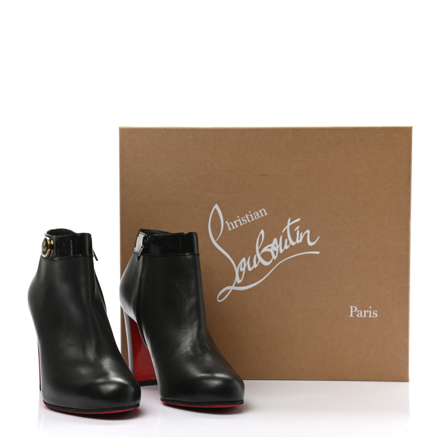 Patent Calf CL 85 Boot 39.5 Black