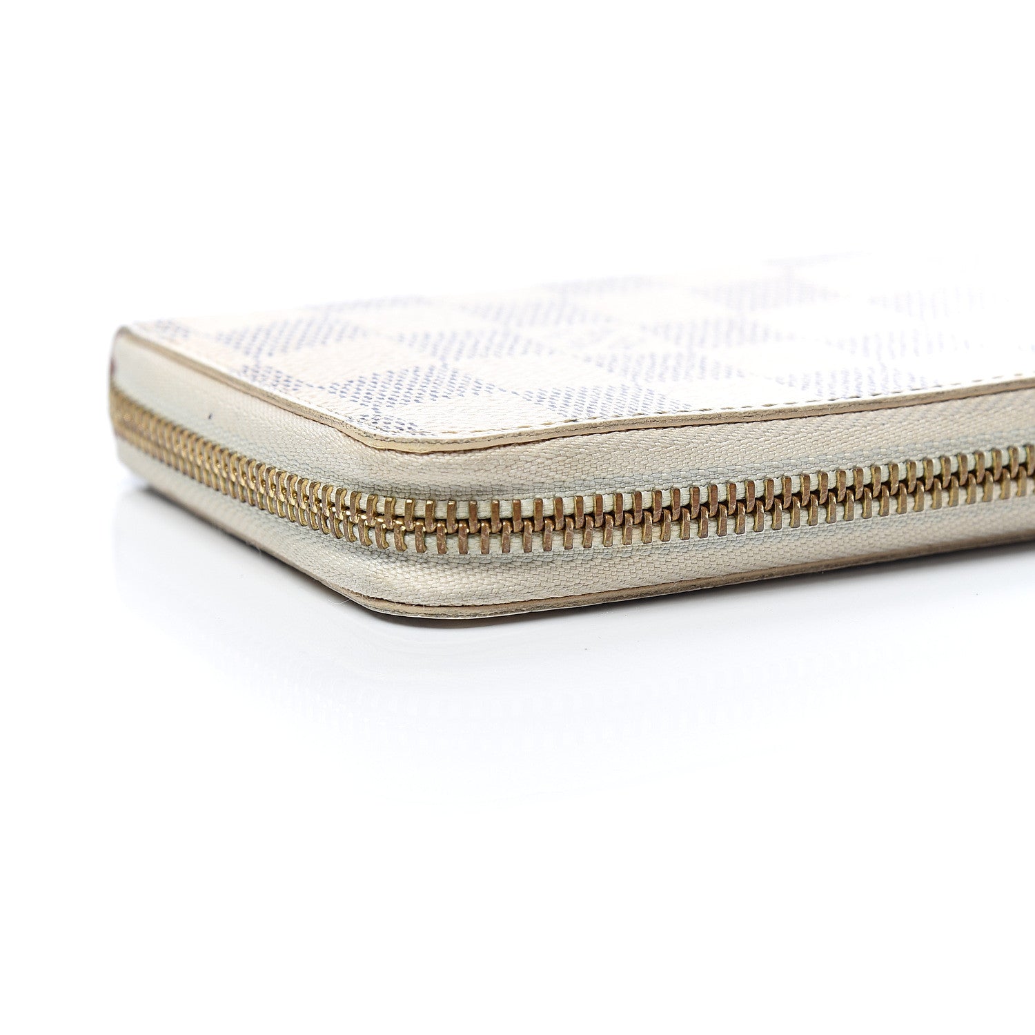 Louis Vuitton Damier Azur Clemence Wallet Rose Ballerine 8 of 8