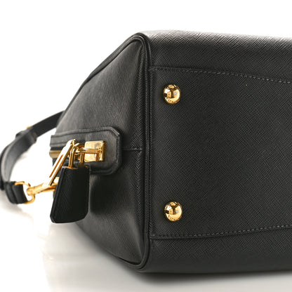 Prada Saffiano Lux Bowler Black 7 of 8