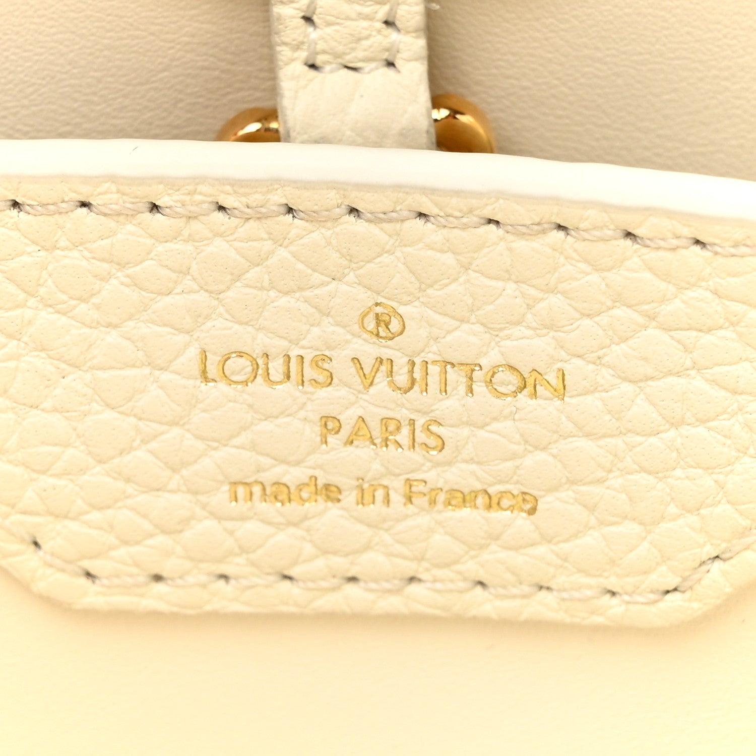 Louis Vuitton Taurillon Game On Capucines BB White 7 of 15