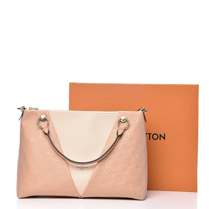Louis Vuitton Empreinte V Tote MM Beige Rose Creme 13 of 13