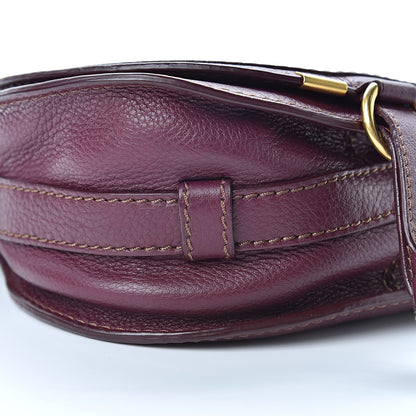 Chloe Calfskin Mini Marcie Round Crossbody Bag Wild Purple 10 of 12