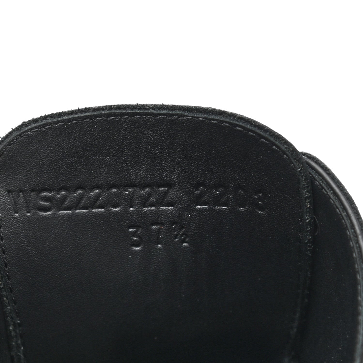 Hermes Glossed Calfskin First Oxford 37.5 Black 8 of 9