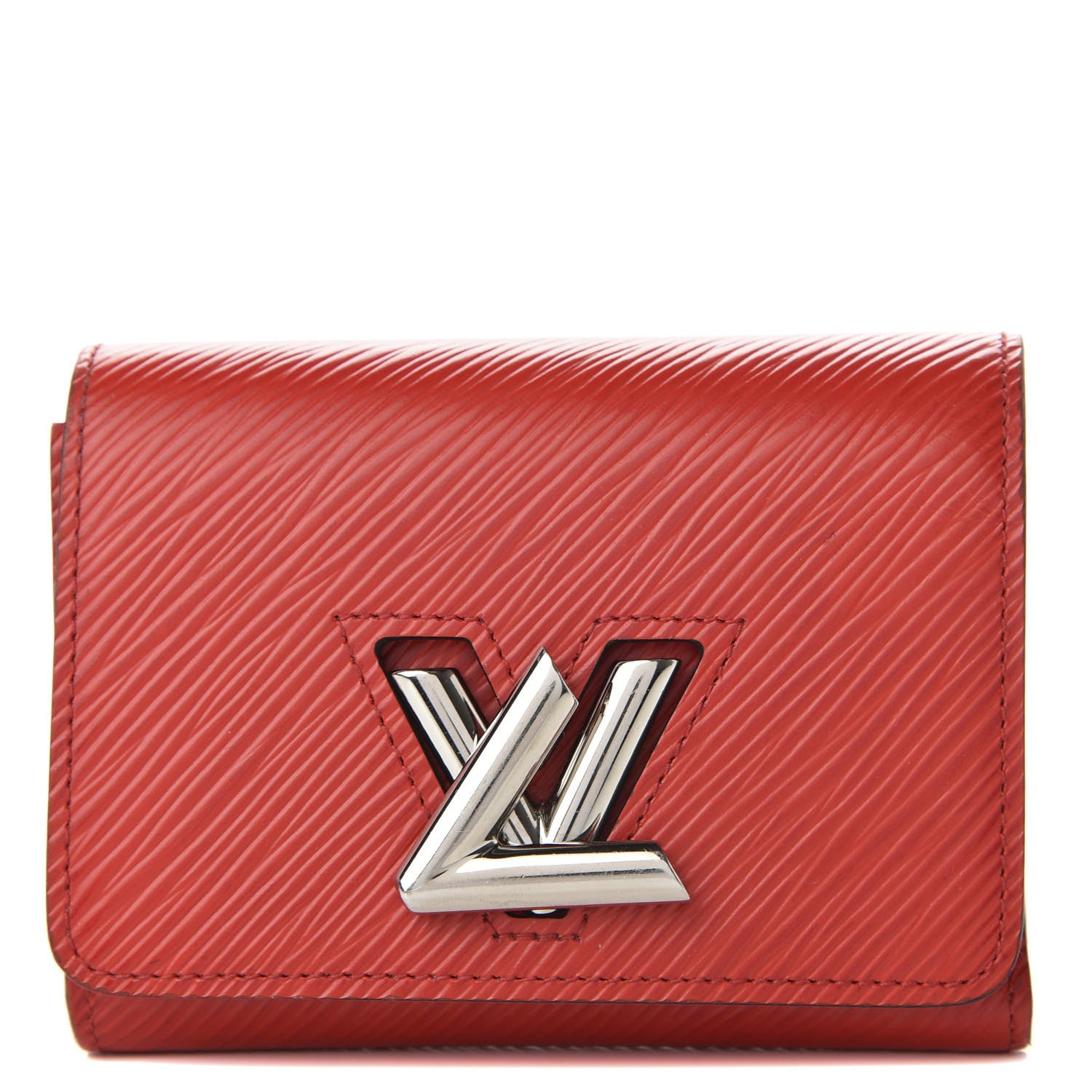Louis Vuitton Epi Twist Compact Wallet Coquelicot 1 of 6