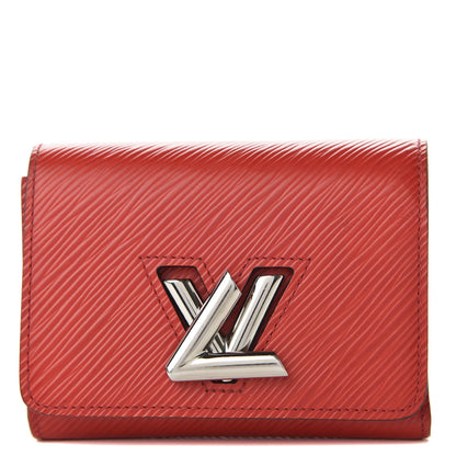 Louis Vuitton Epi Twist Compact Wallet Coquelicot 1 of 6