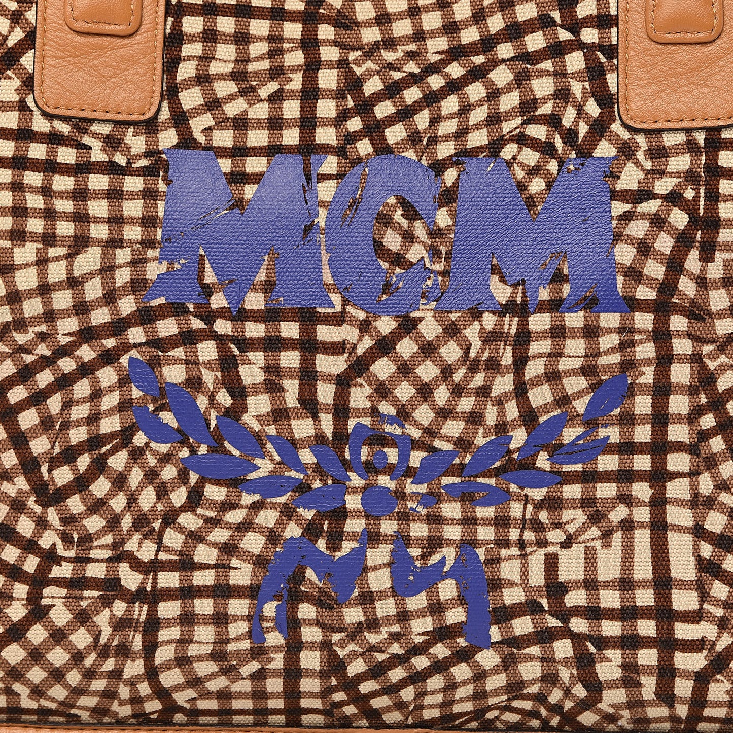 Visetos Medium Liz Reversible Shopper Tote Cognac