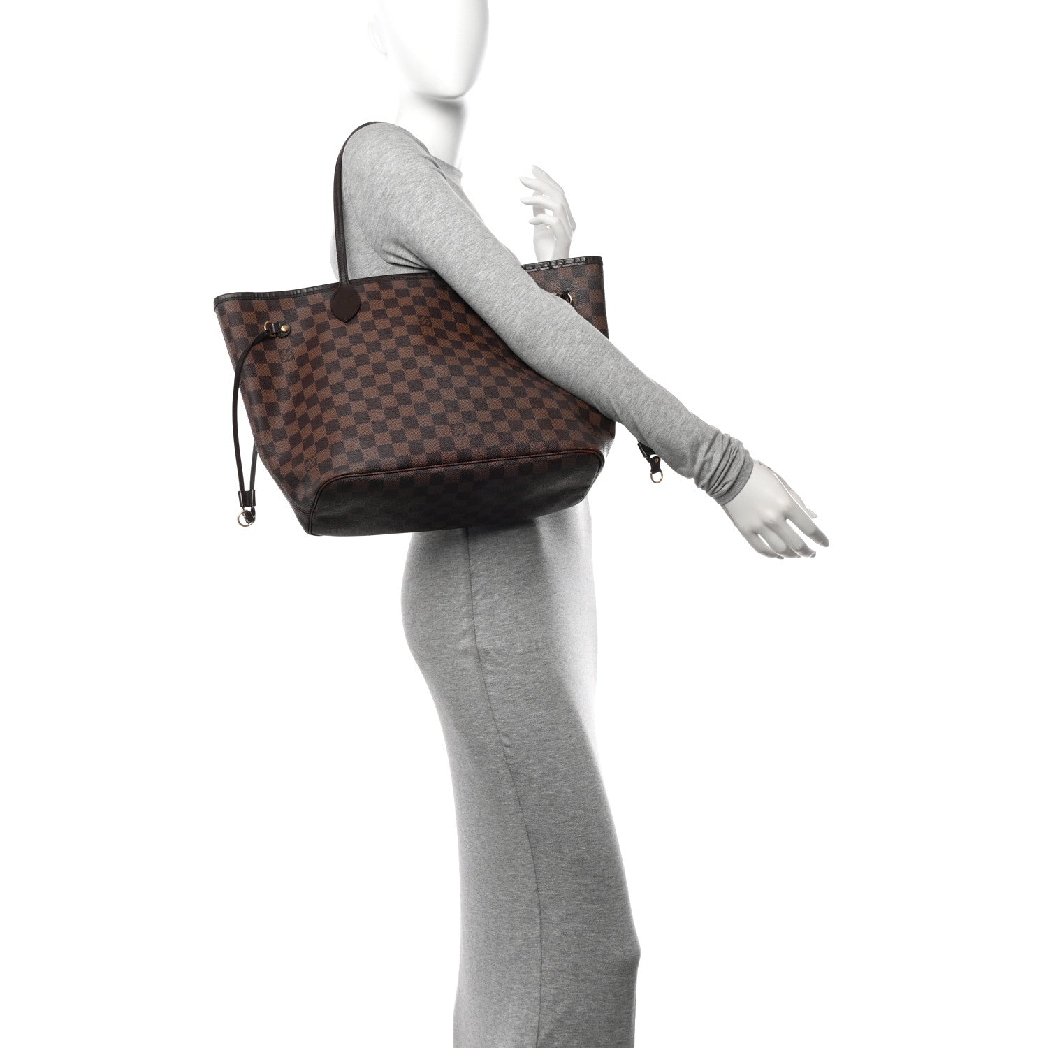 Louis Vuitton Damier Ebene Neverfull MM 2 of 23