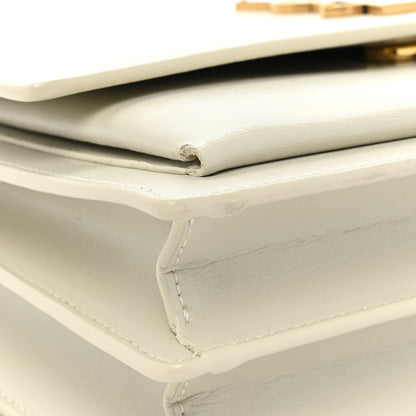 Saint Laurent Calfskin Medium Monogram Sunset Crema Soft 13 of 15