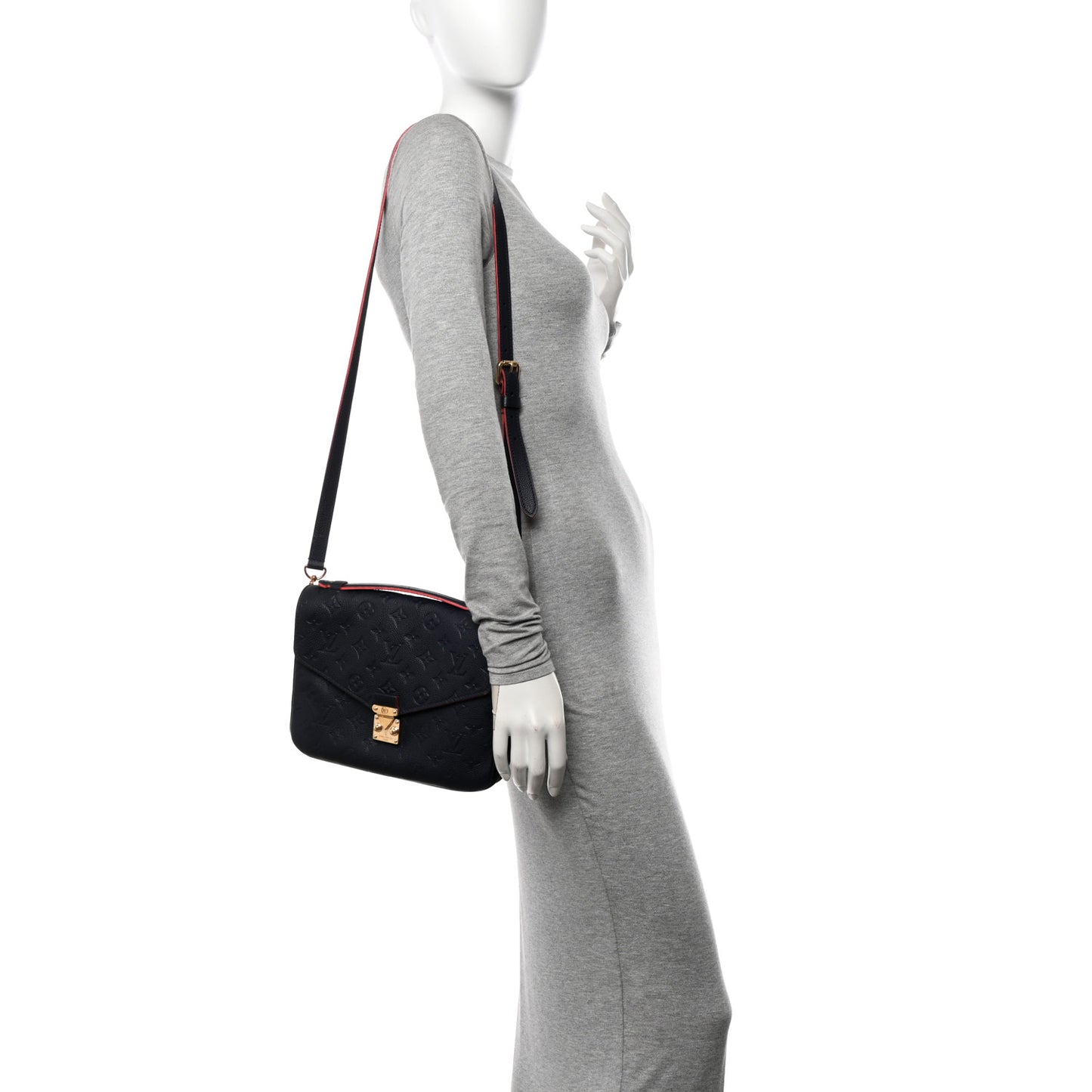 Empreinte Pochette Metis Marine Rouge
