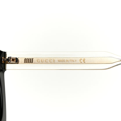 Gucci Acetate Crystal Sunglasses GG0564S Black Grey 6 of 7