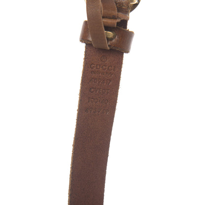 Gucci Faded Calfskin Double G 20mm Belt 100 40 Cuir 3 of 5