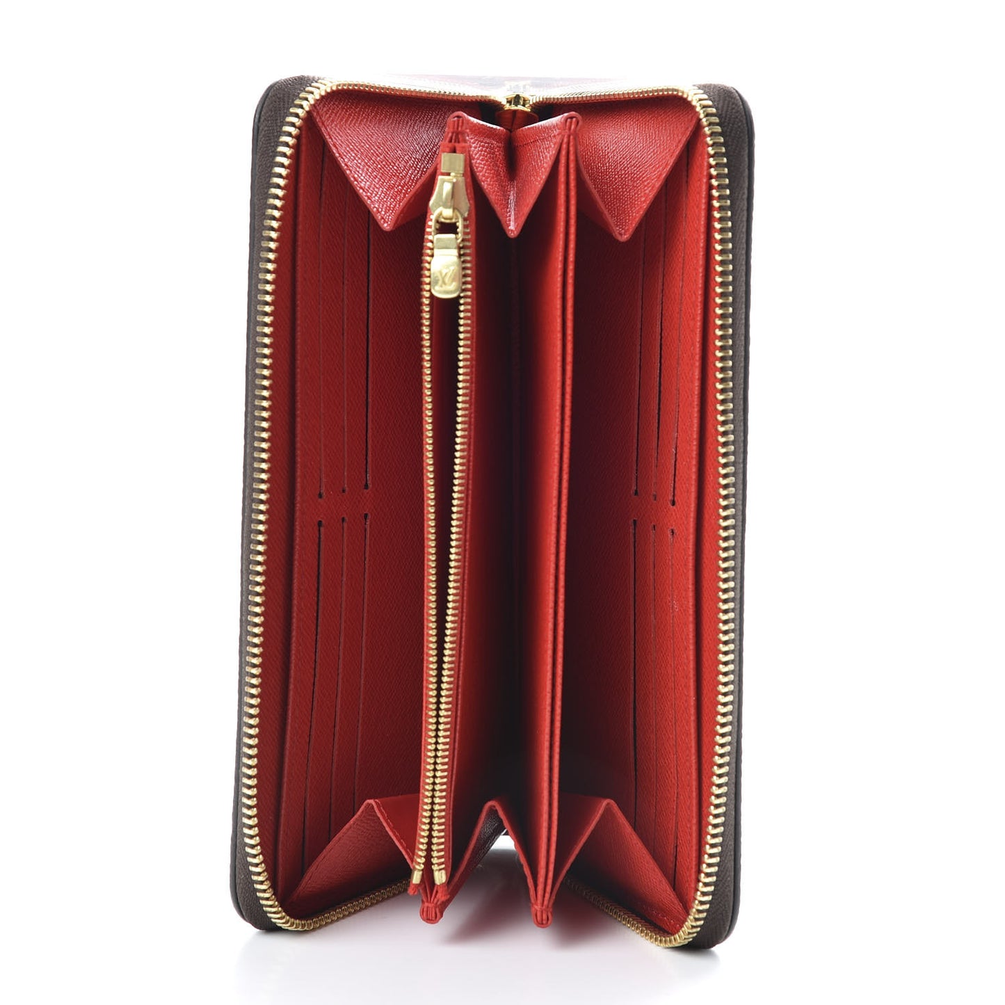 Monogram Zippy Wallet Coquelicot