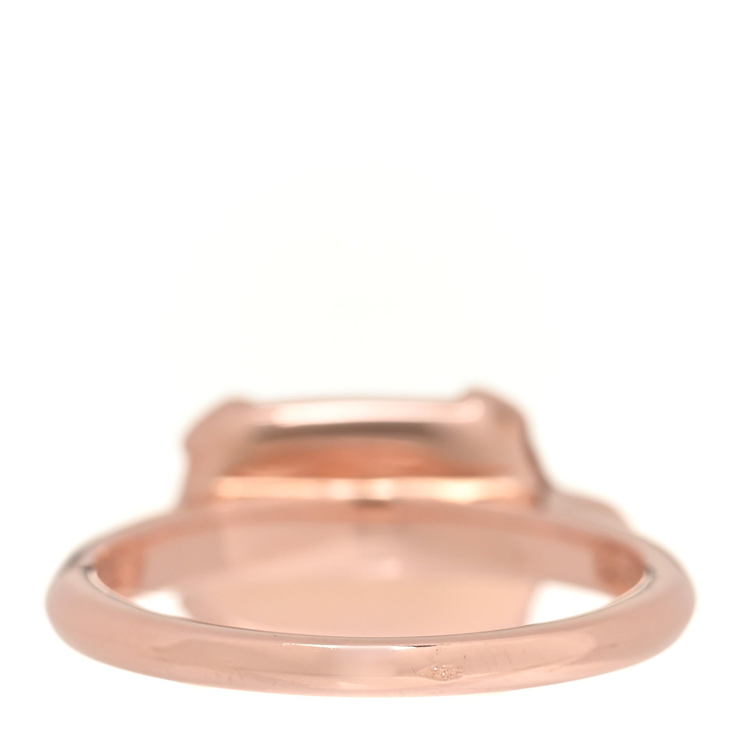 Cartier 18K Pink Gold Diamond Mother of Pearl Tortue Ring 50/5.25 3 of 5