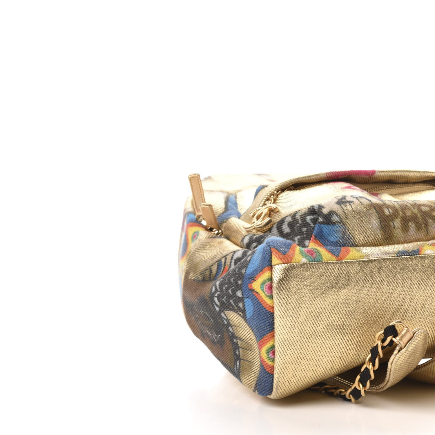 Chanel Graffiti Printed Canvas Street Spirit Backpack Multicolor 7 of 10