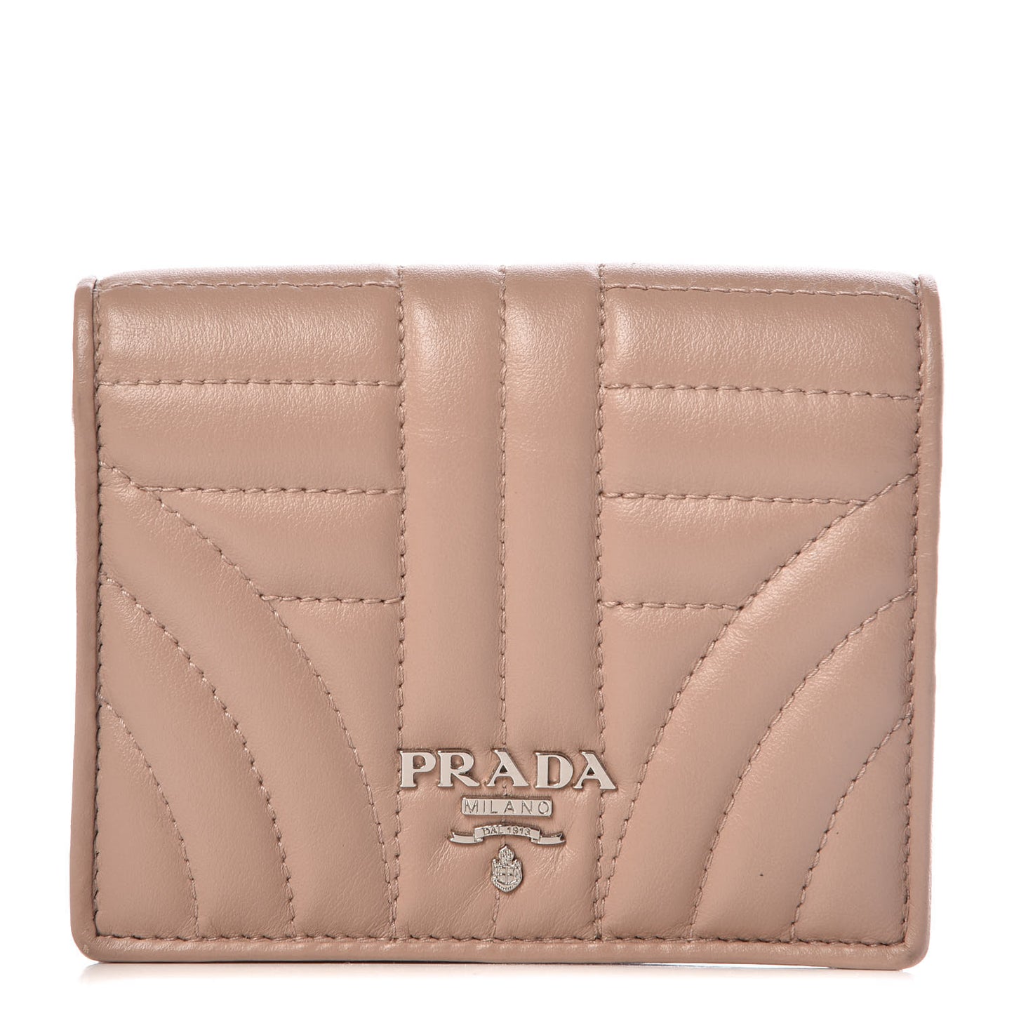 Soft Calfskin Impunture Diagramme Wallet Cipria