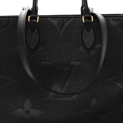 Louis Vuitton Empreinte Monogram Giant Onthego MM Black 7 of 9