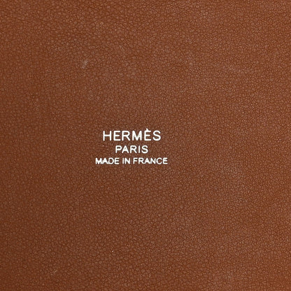 Hermes Swift Toile H Cabas H En Biais 27 Ecru Naturel Gold 6 of 9