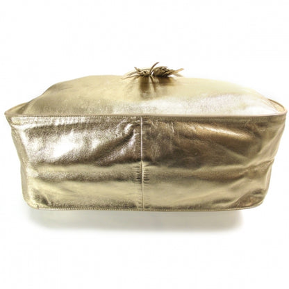 Prada Nappa Leather Drawstring Tote Platino 4 of 10