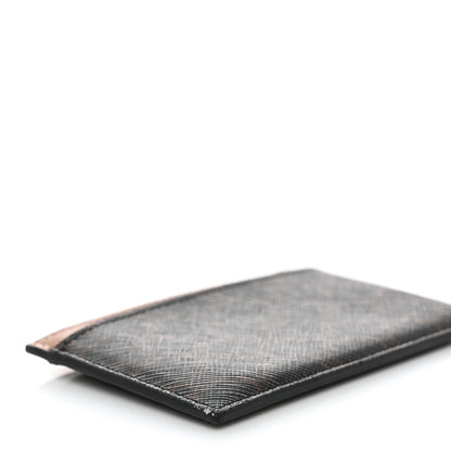 Celine Triomphe Canvas Card Holder Tan 7 of 9