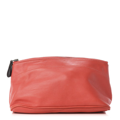 Hermes Lambskin Swift Tohubohu Pouch PM Rose Jaipur Prune 1 of 9