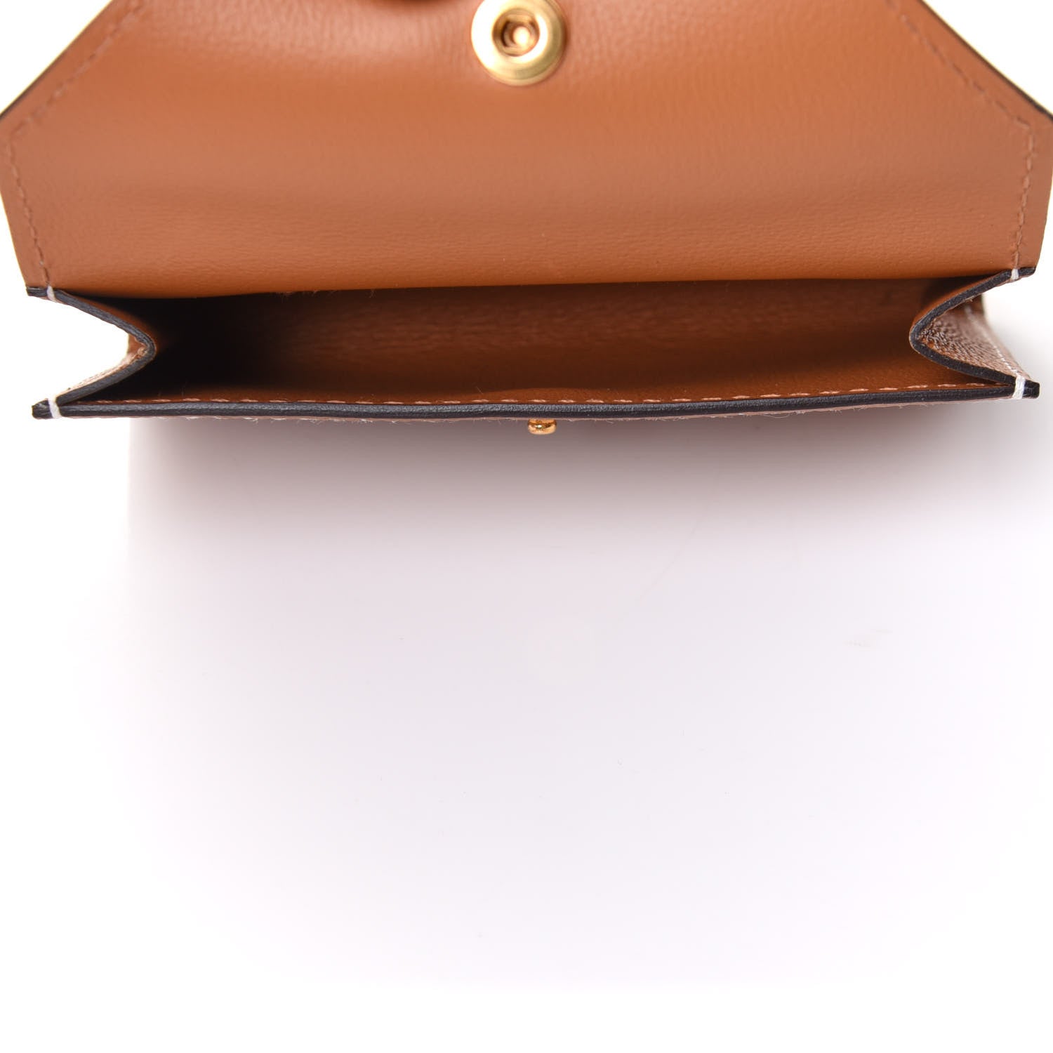 Hermes Epsom Kelly Pocket Belt Gold 3 of 8