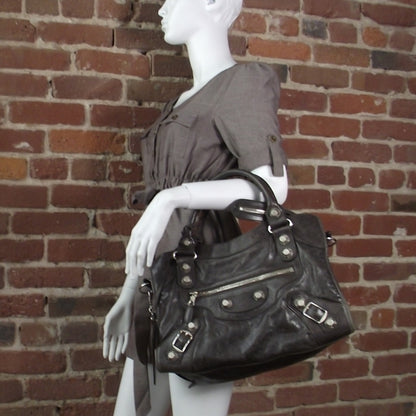 Balenciaga Giant City Charbon 2 of 10