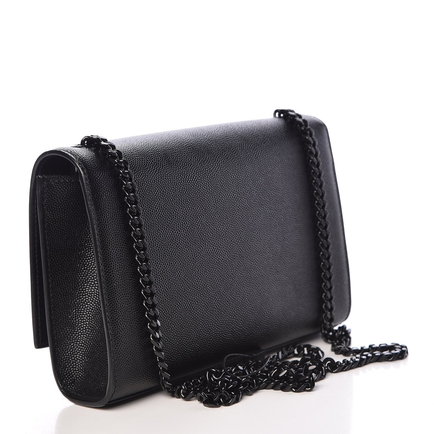 Grain De Poudre Small Monogram Kate Satchel Black